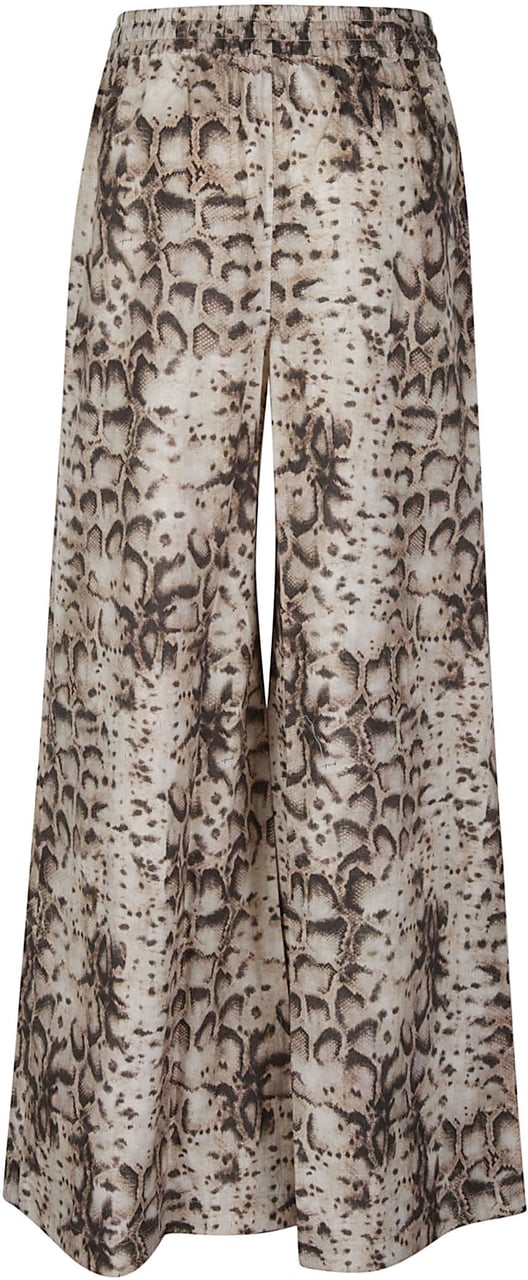 Pinko Gussola Wide Leg Pant Black Zwart