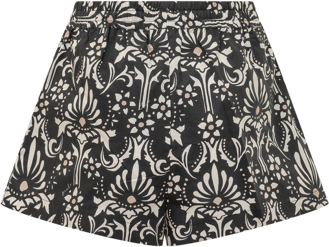 Pinko Shorts con Stampa Floreale Zwart