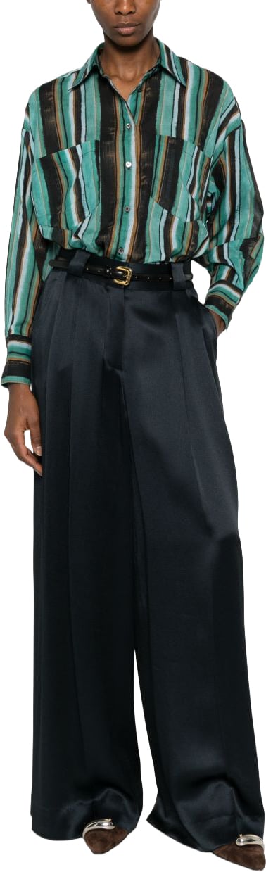 Pinko Shirts Mult.Verde/Nero Divers