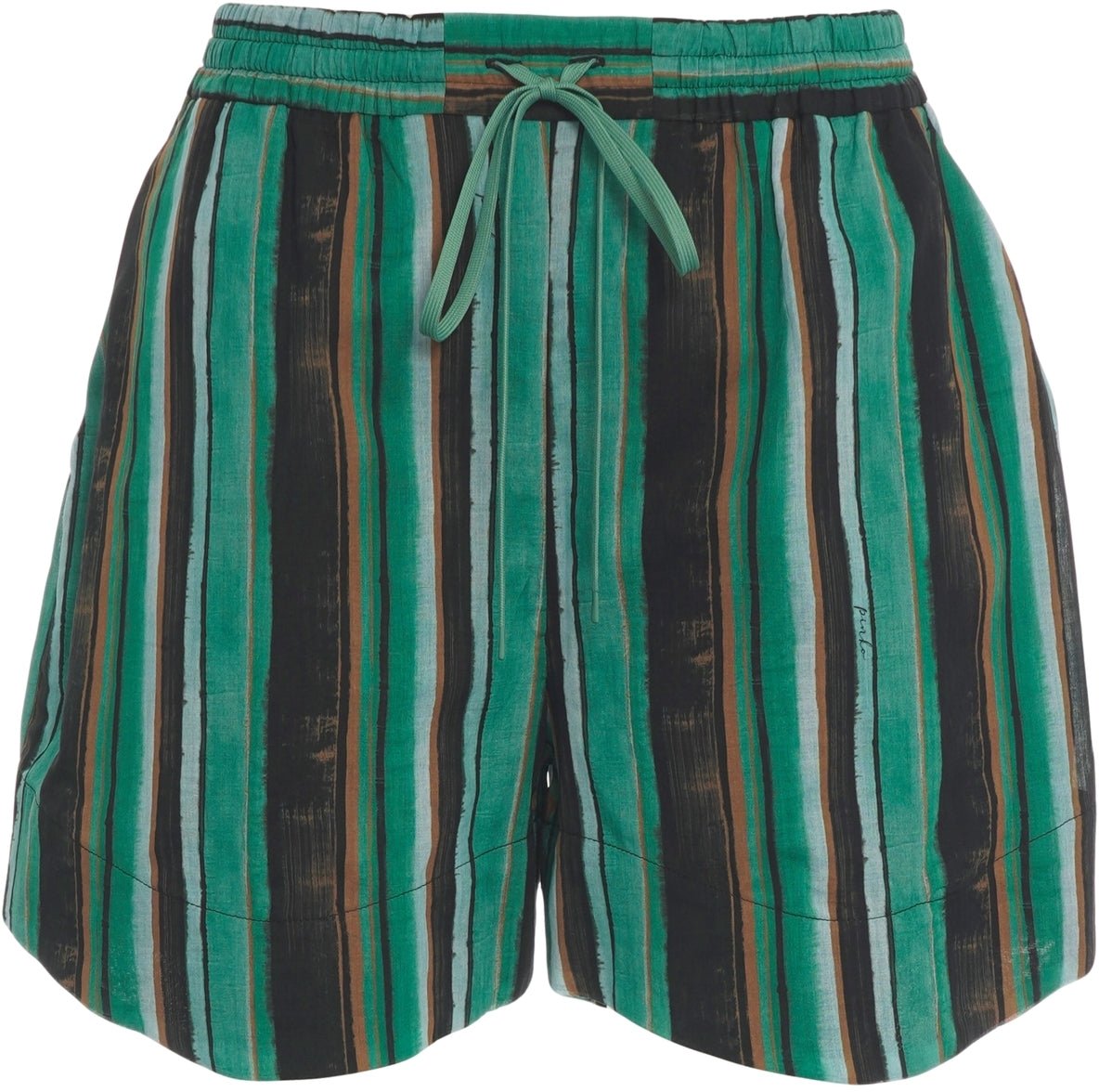 Pinko Cotton shorts 'Arrone' Groen