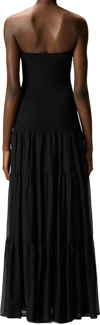 Pinko Dresses Black Zwart