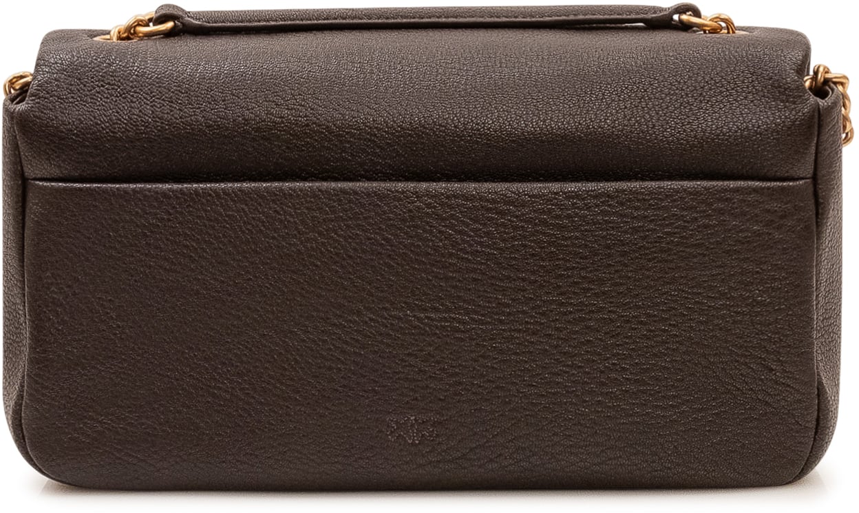 Pinko Click Soft Borsa con Catena Bruin