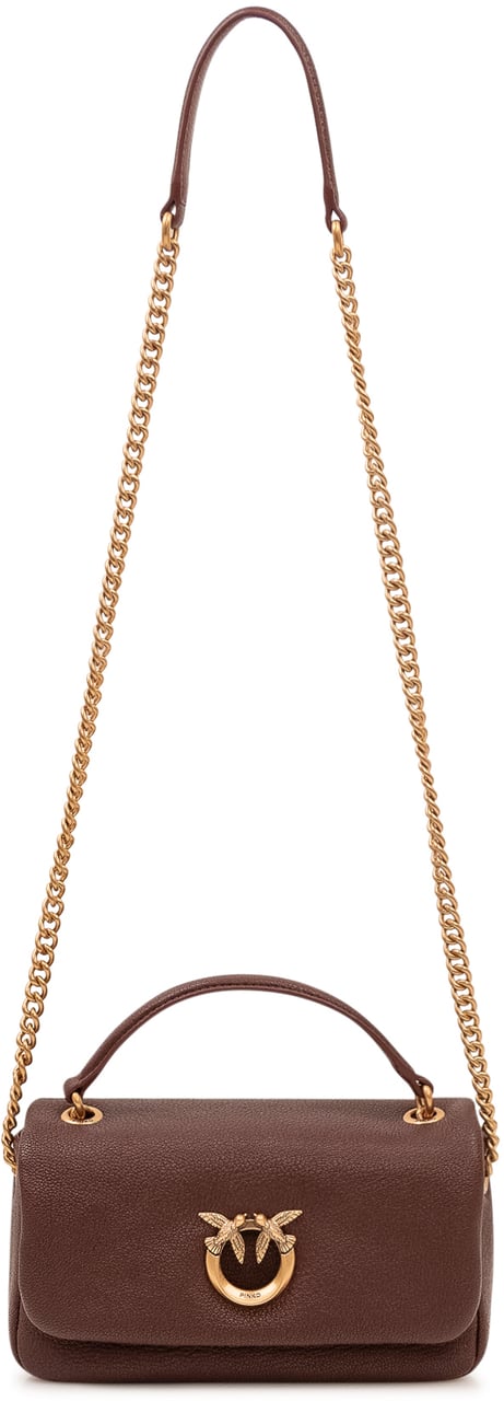 Pinko Borsa Click Soft Bruin