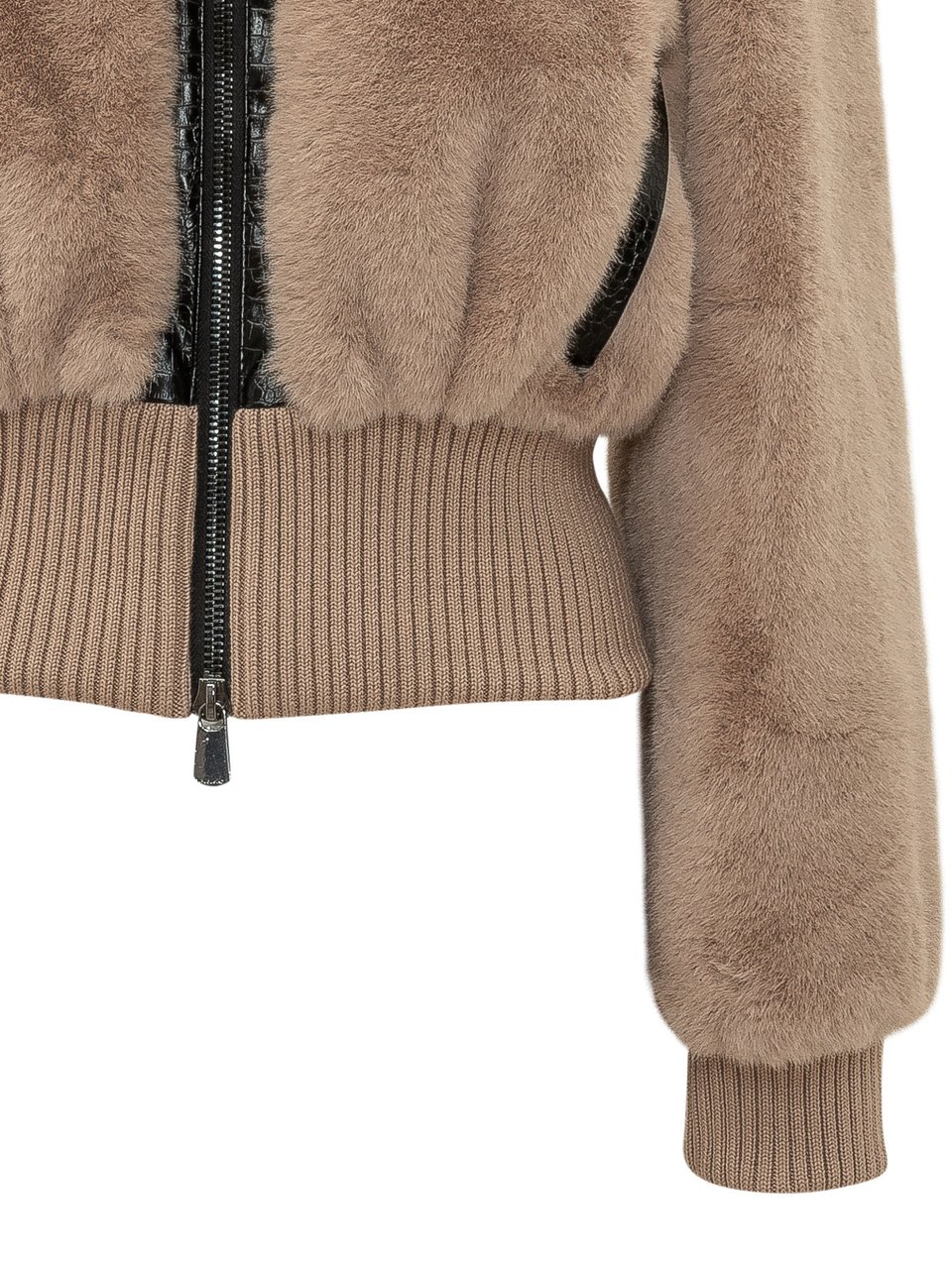 Pinko Bomber Bagles con Cappuccio Taupe