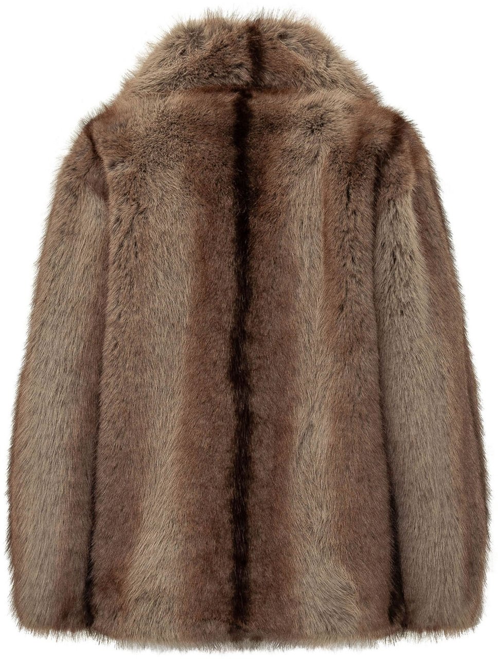 Pinko Caban Caladenia con Revers Ampi Taupe