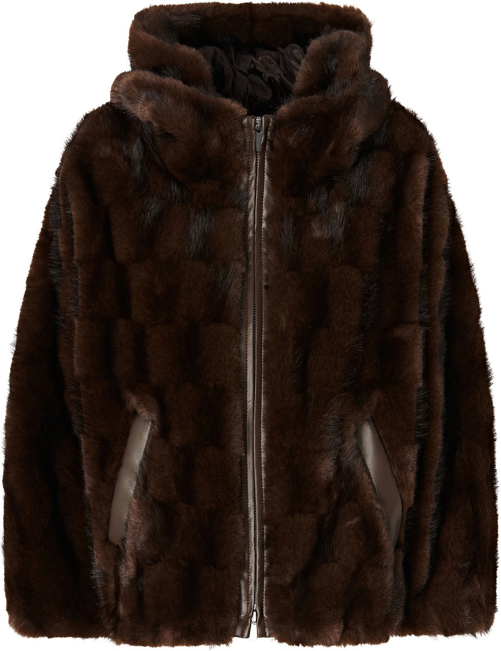Pinko Coats Marrone-Chicco Di Caffe' Bruin