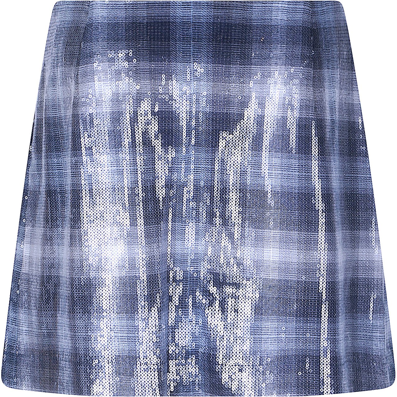 Pinko Gongora Mini Skirt Blue Blauw