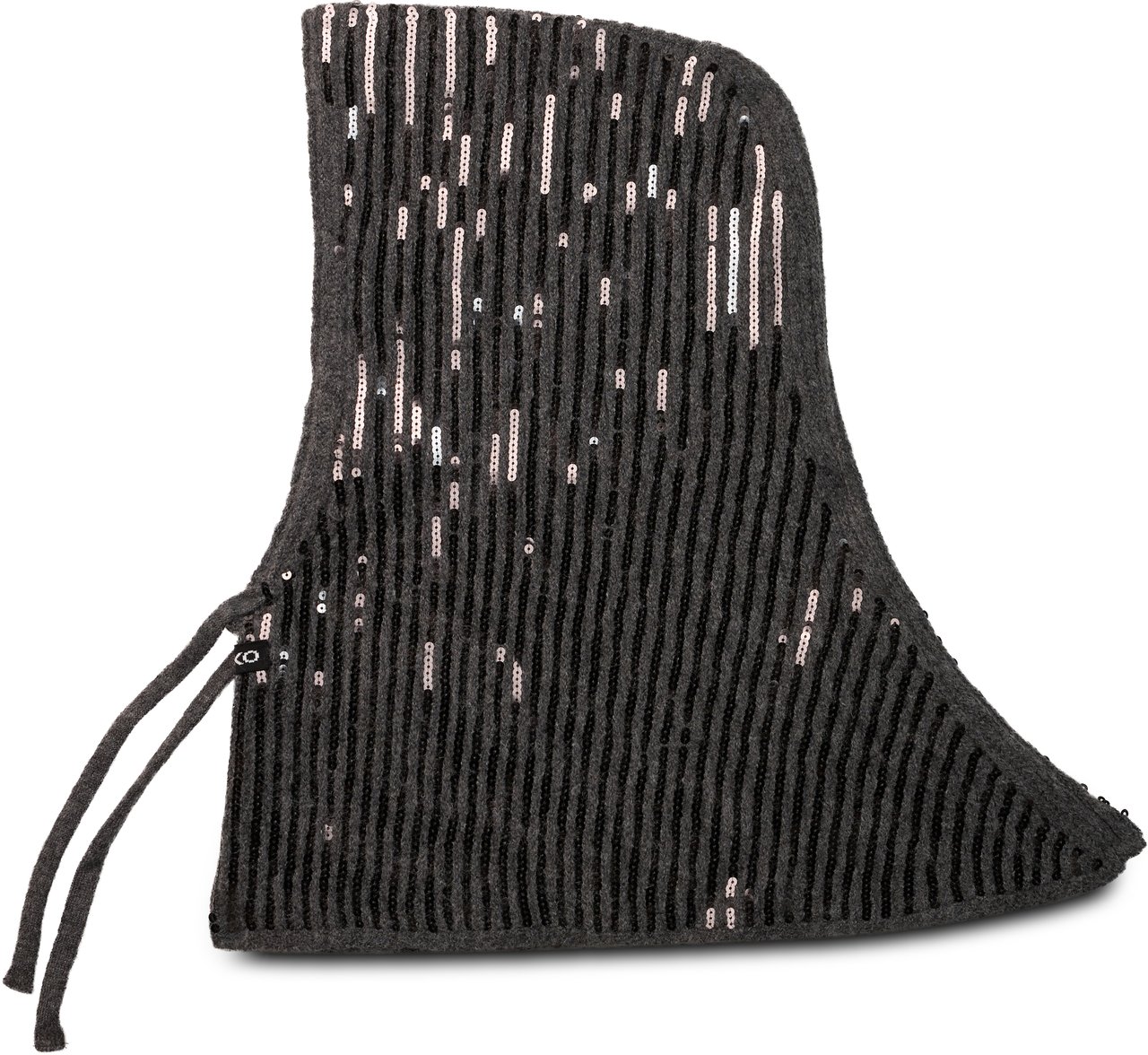 Pinko Balaclava with adjustable straps Zwart