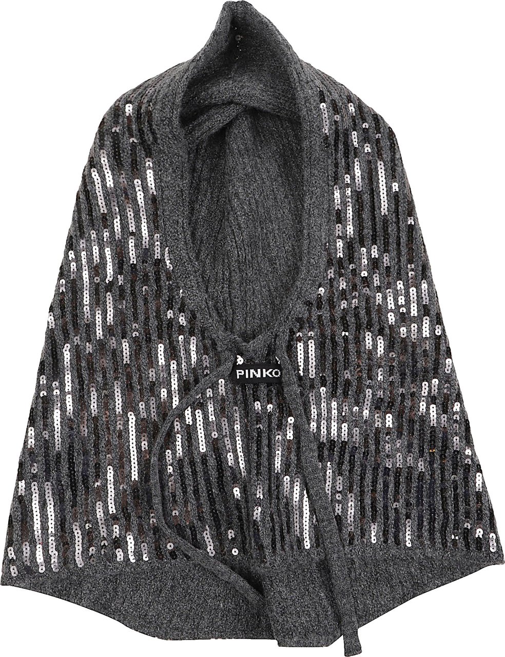 Pinko Betulla Balaclava Grey Grijs