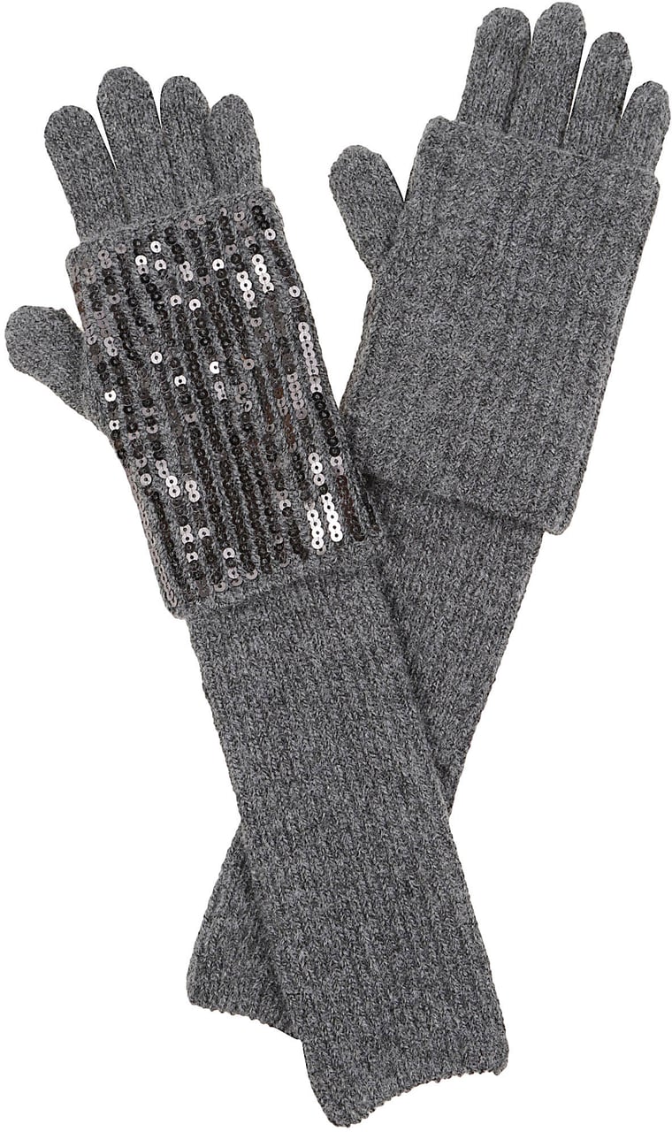 Pinko Gardenia Gloves Grey Grijs