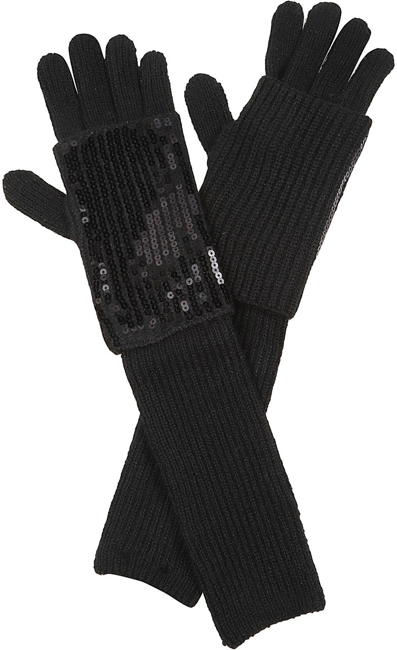 Pinko Gardenia Gloves Black Zwart