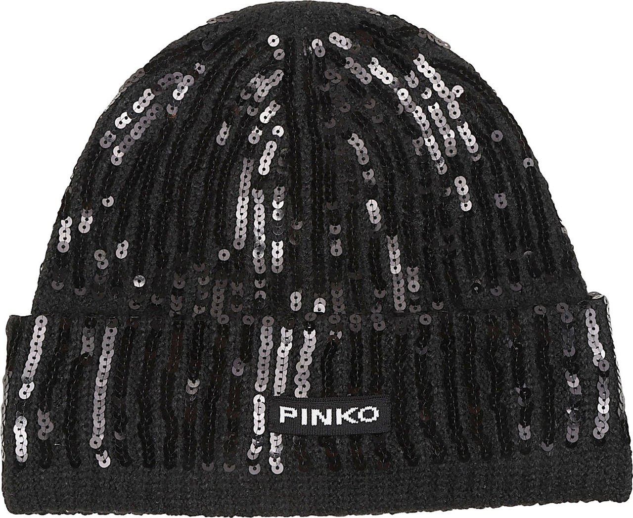 Pinko Bembusa Beanie Black Zwart