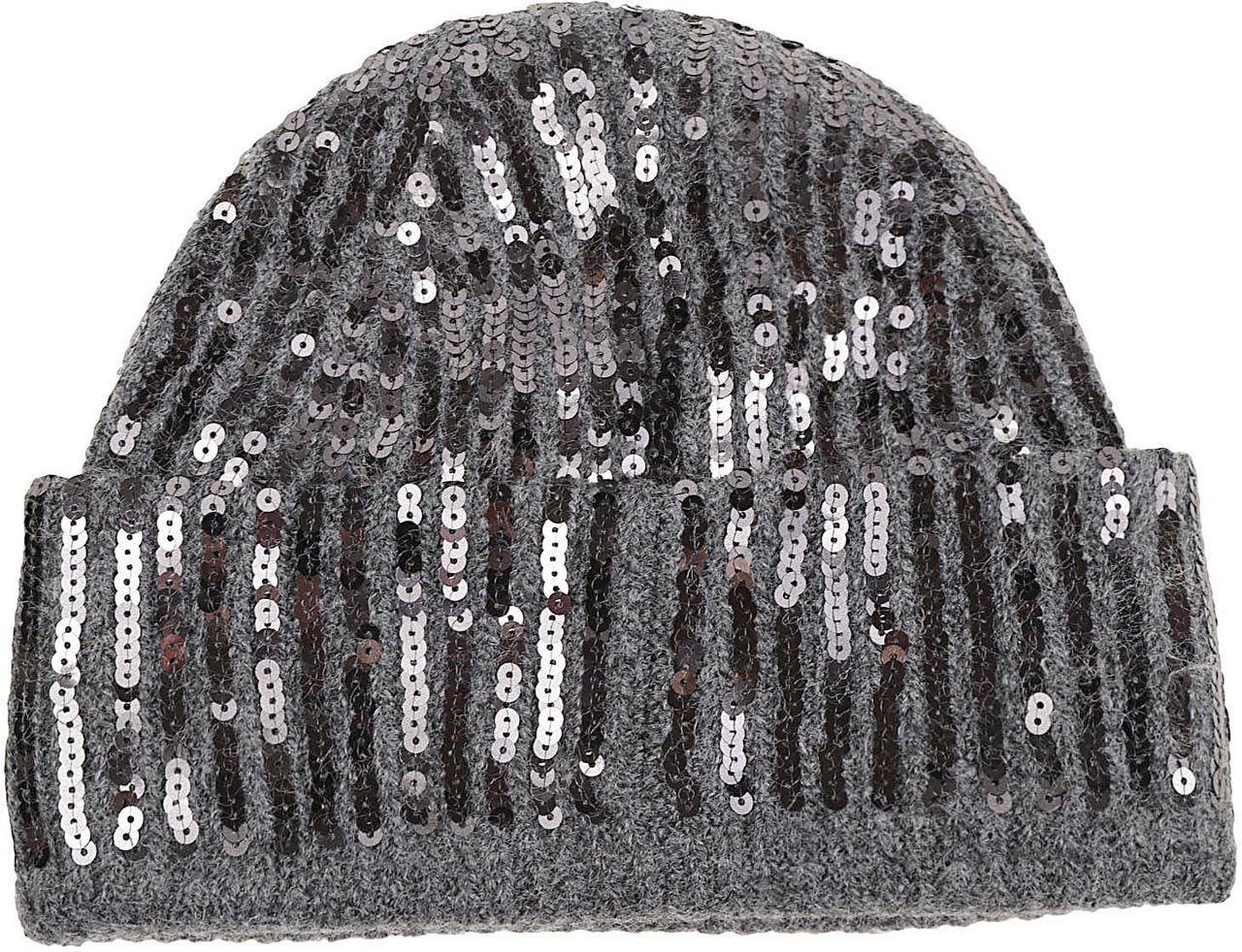 Pinko Bembusa Beanie Grey Grijs