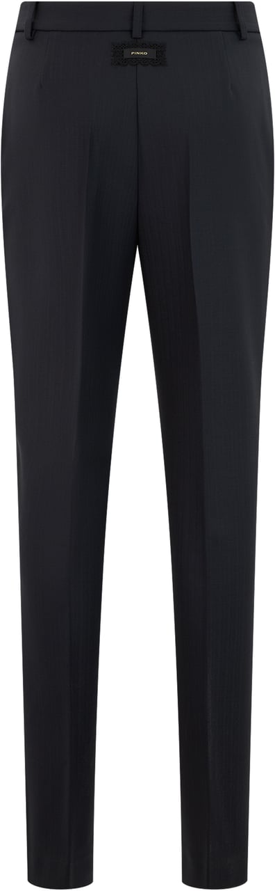 Pinko Slim pants Zwart