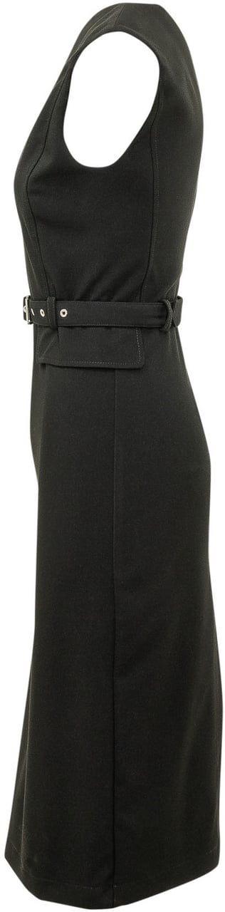 Pinko Abito Acalypha Midi con Cintura Zwart