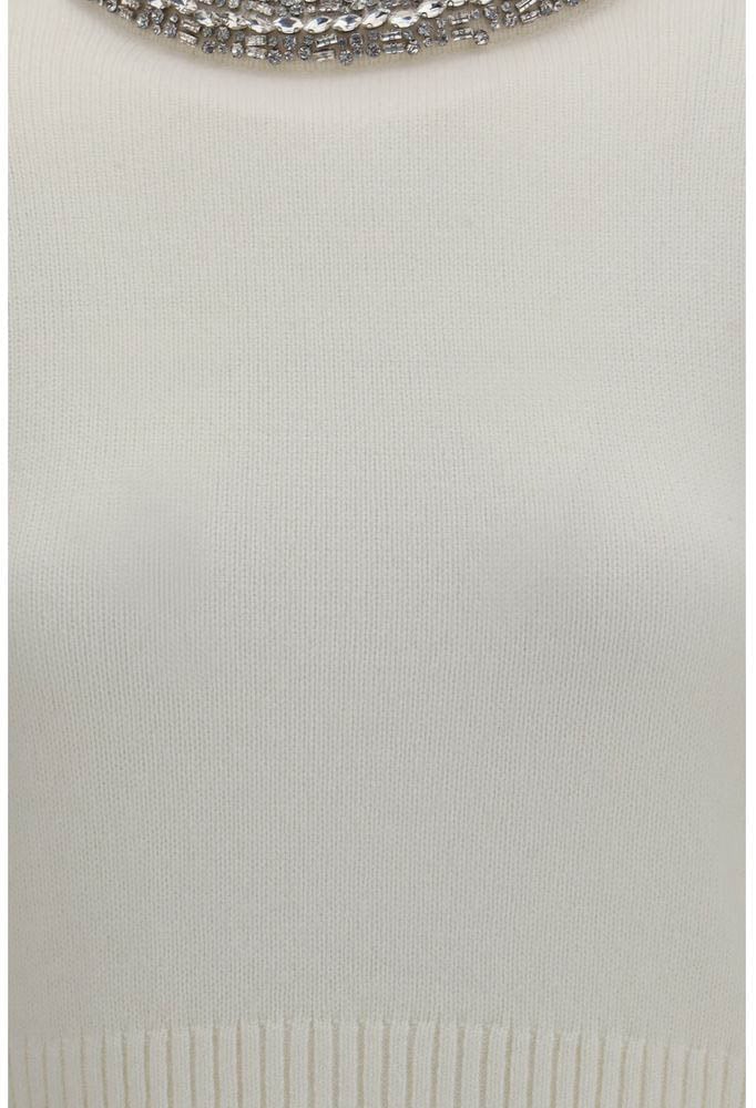 Pinko Sweaters Bianco Wit