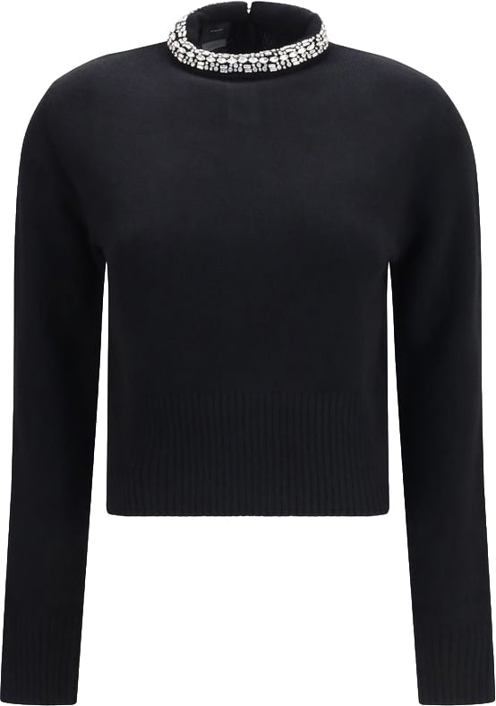Pinko Sweaters Nero Zwart
