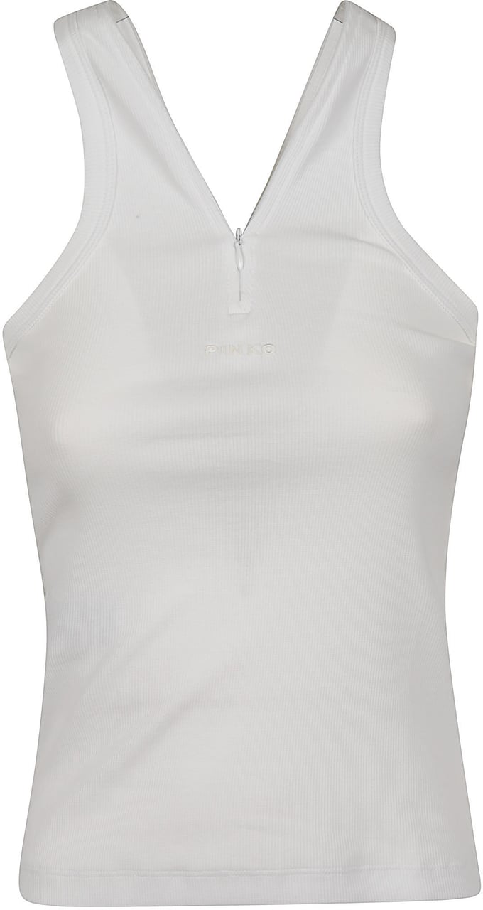 Pinko Curacao Tank Top White Wit