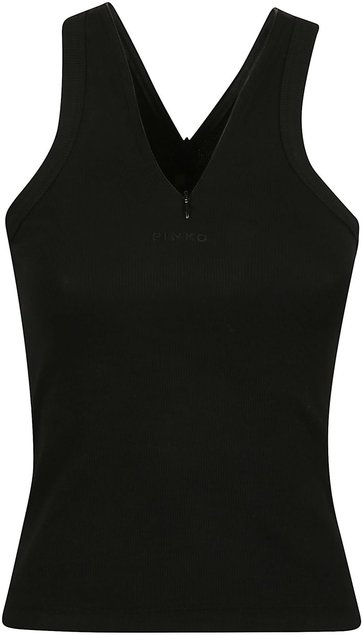 Pinko Curacao Tank Top Black Zwart