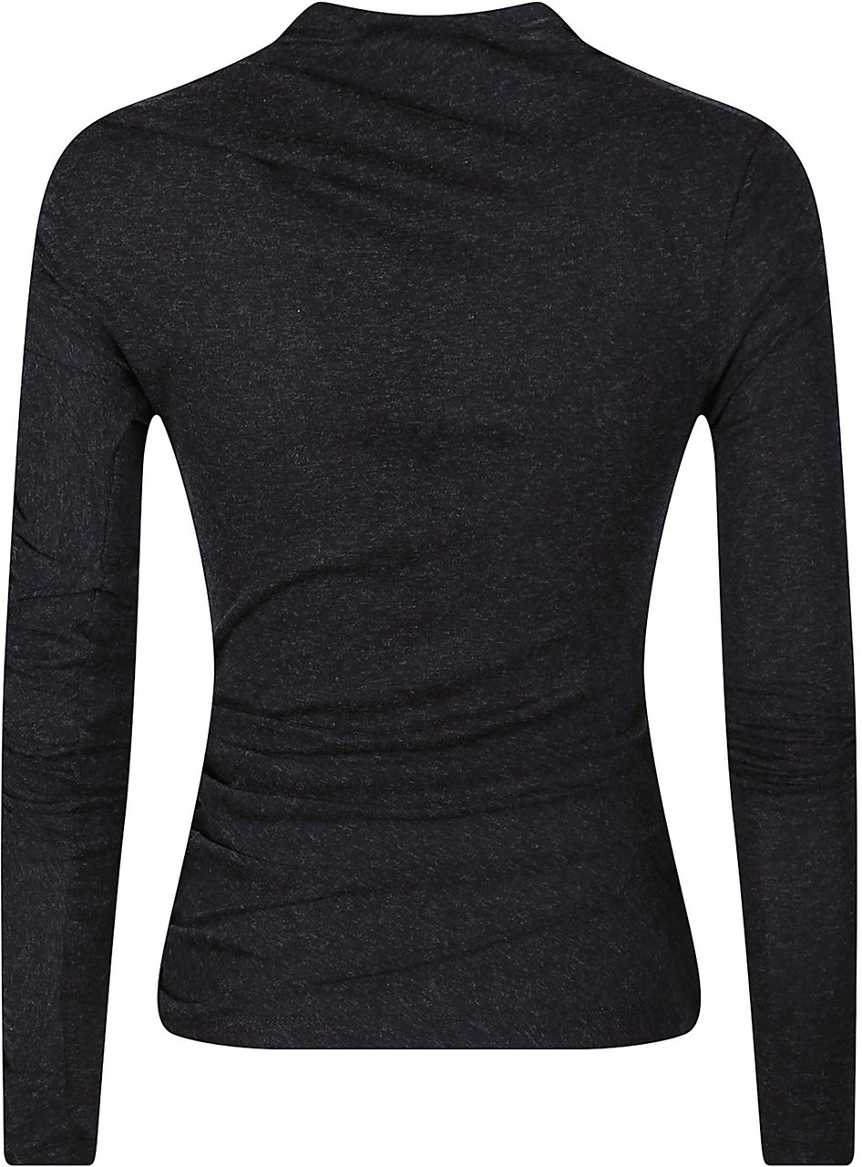 Pinko Loto Turtle Neck Sweater Grey Grijs