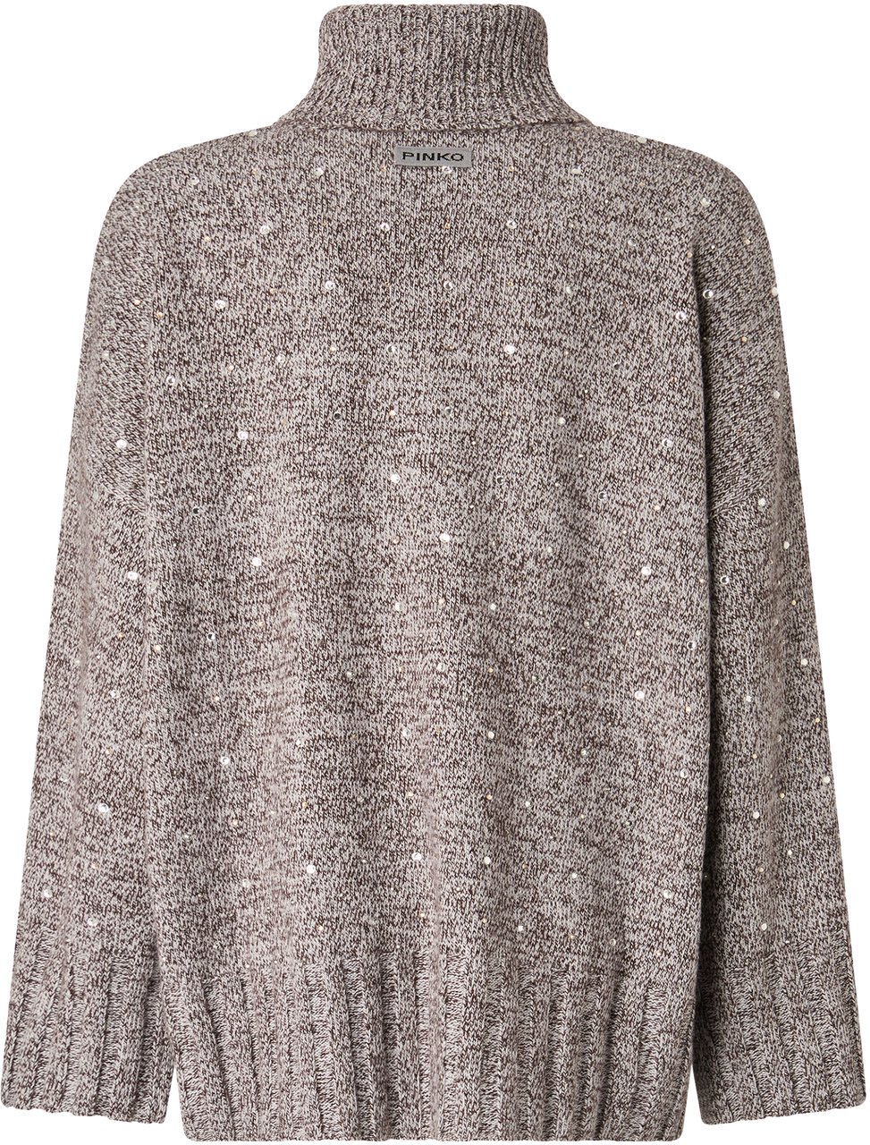 Pinko Sweaters Mult.Bianco/Grigio Taupe
