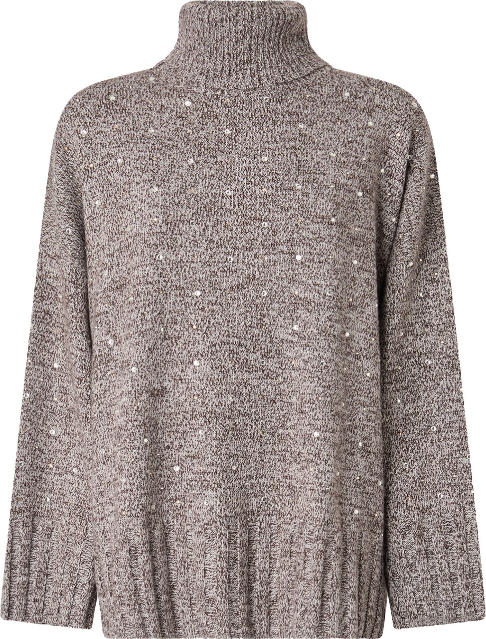 Pinko Sweaters Mult.Bianco/Grigio Taupe