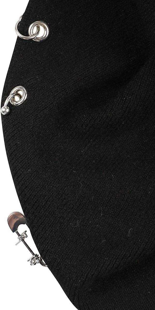 Pinko Myrthus Scarf Black Zwart