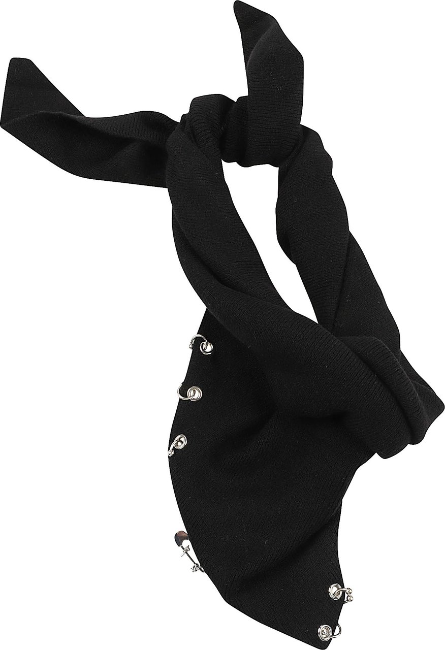 Pinko Myrthus Scarf Black Zwart