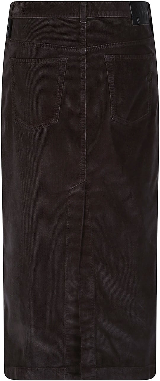Pinko Gracia Midi Skirt Black Zwart