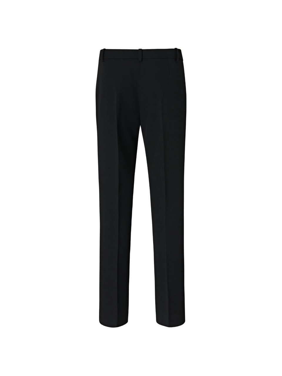 Pinko Straight-Leg Tailored Pants with Mid-Rise Waist and Clean Lines Zwart