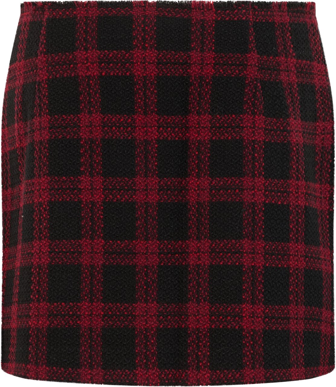 Pinko Short tartan skirt Rood