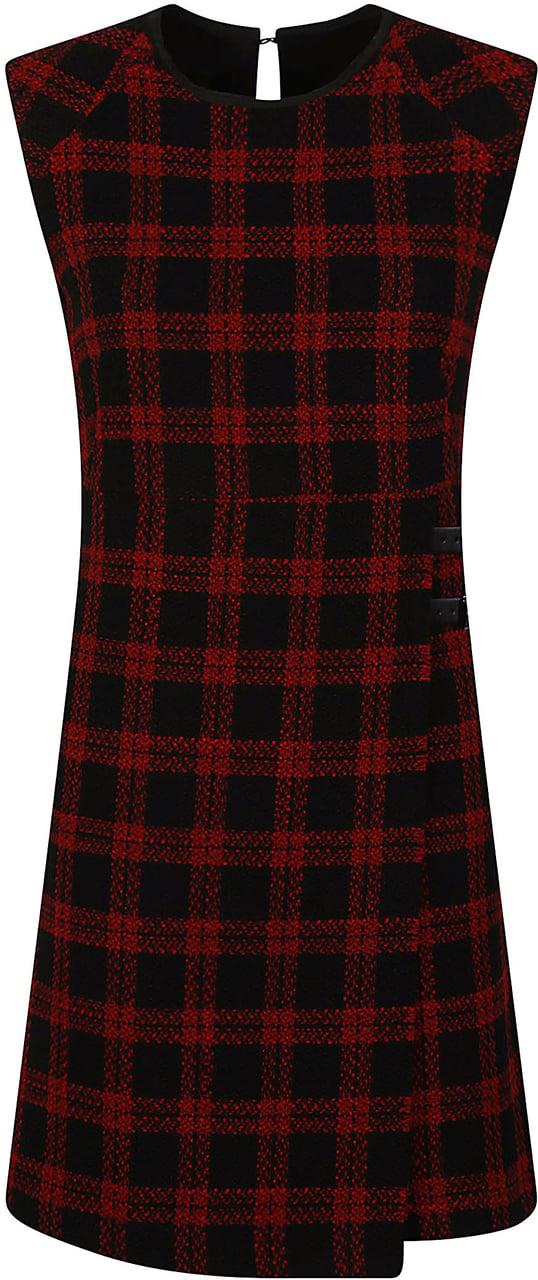 Pinko Amaranda Mini Dress Black Zwart