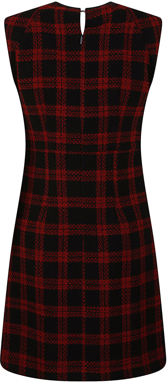 Pinko Amaranda Mini Dress Black Zwart