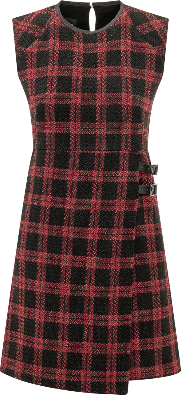 Pinko Abito Amaranda a Quadri Maroon