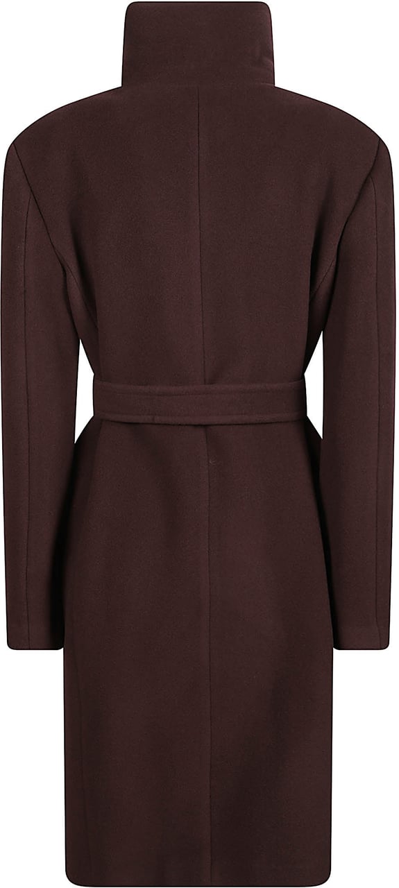 Pinko Citiso Coat Red Rood
