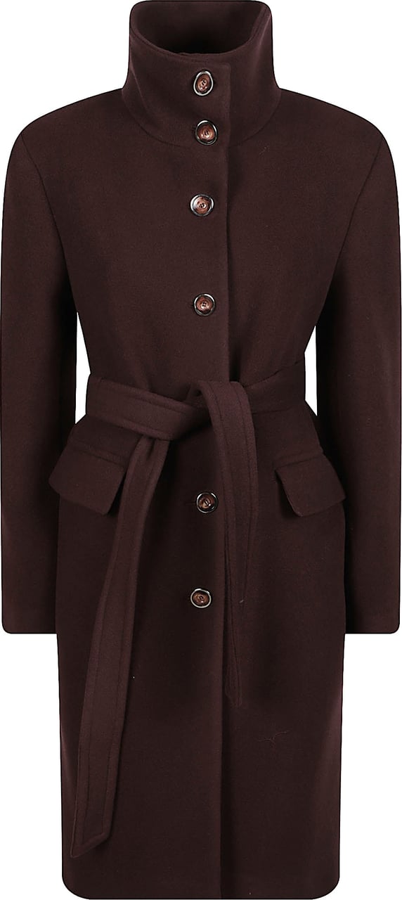 Pinko Citiso Coat Red Rood