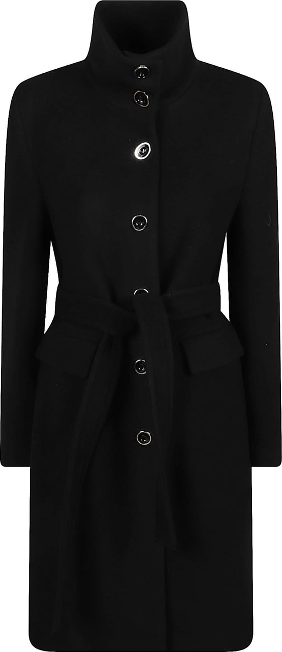 Pinko Citiso Coat Black Zwart