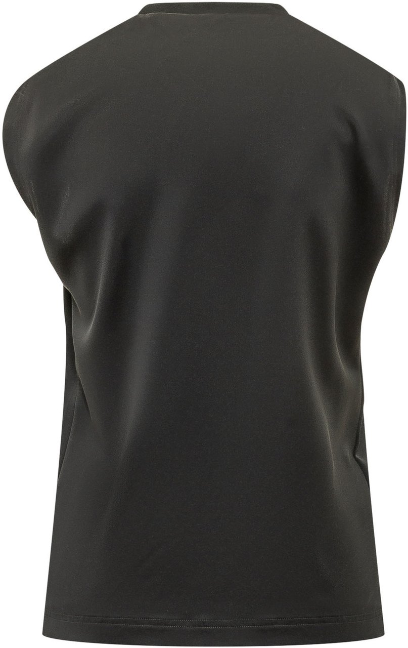 Pinko Blusa Smart Donkergrijs