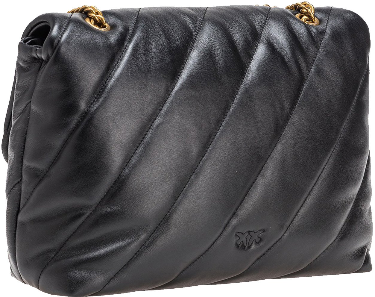 Pinko Bags Nero-Antique Gold Zwart