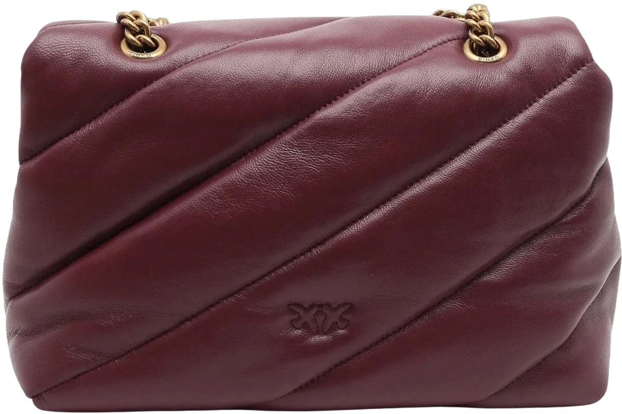 Pinko Bags Ribes Intenso-Antique Gold Maroon