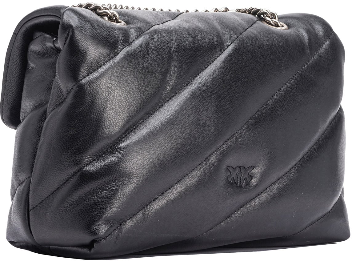 Pinko Bags Nero-Old Silver Zwart