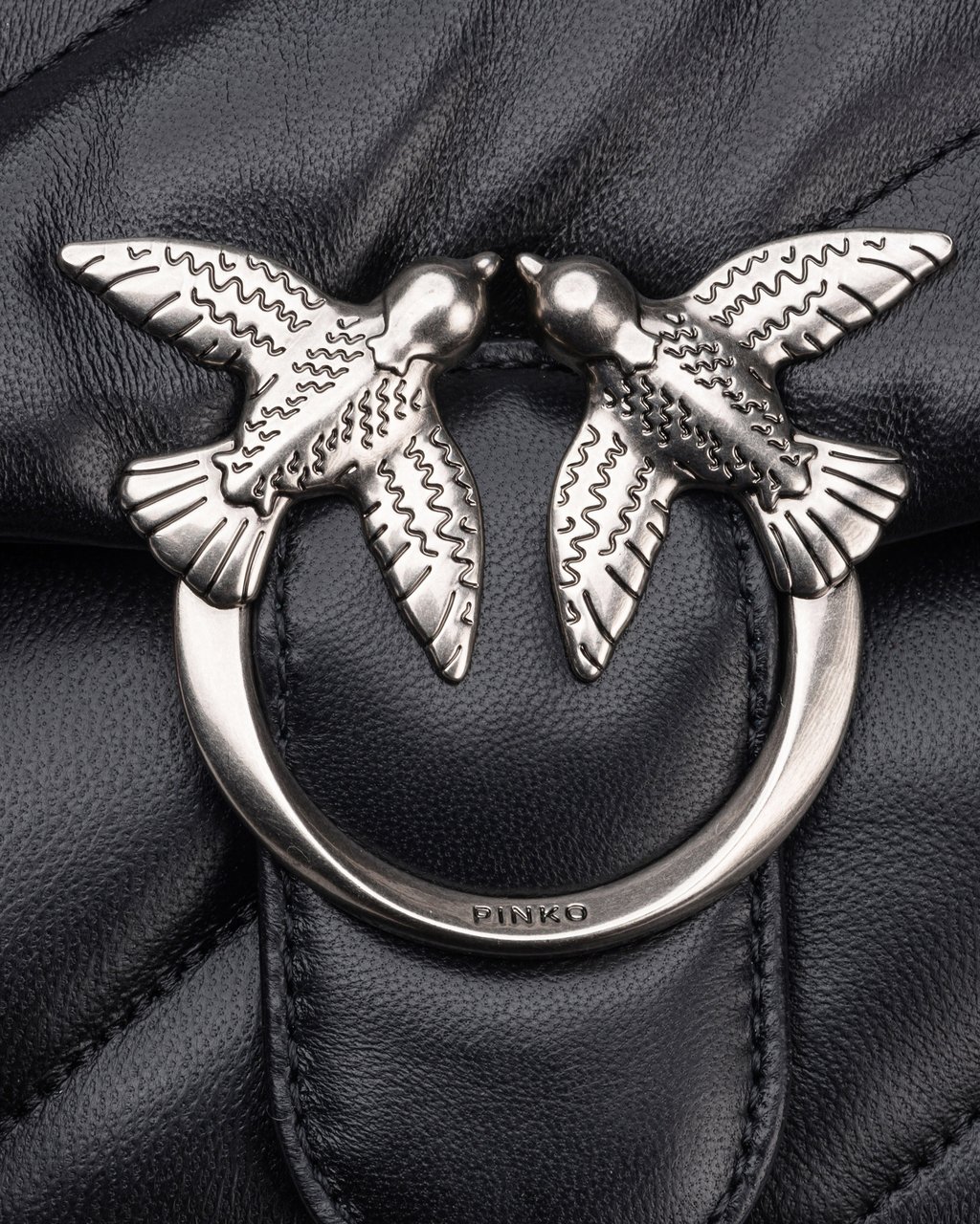 Pinko Bags Nero-Old Silver Zwart