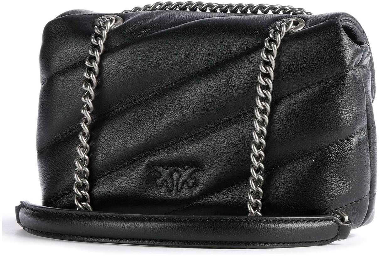 Pinko Bags Nero-Old Silver Zwart