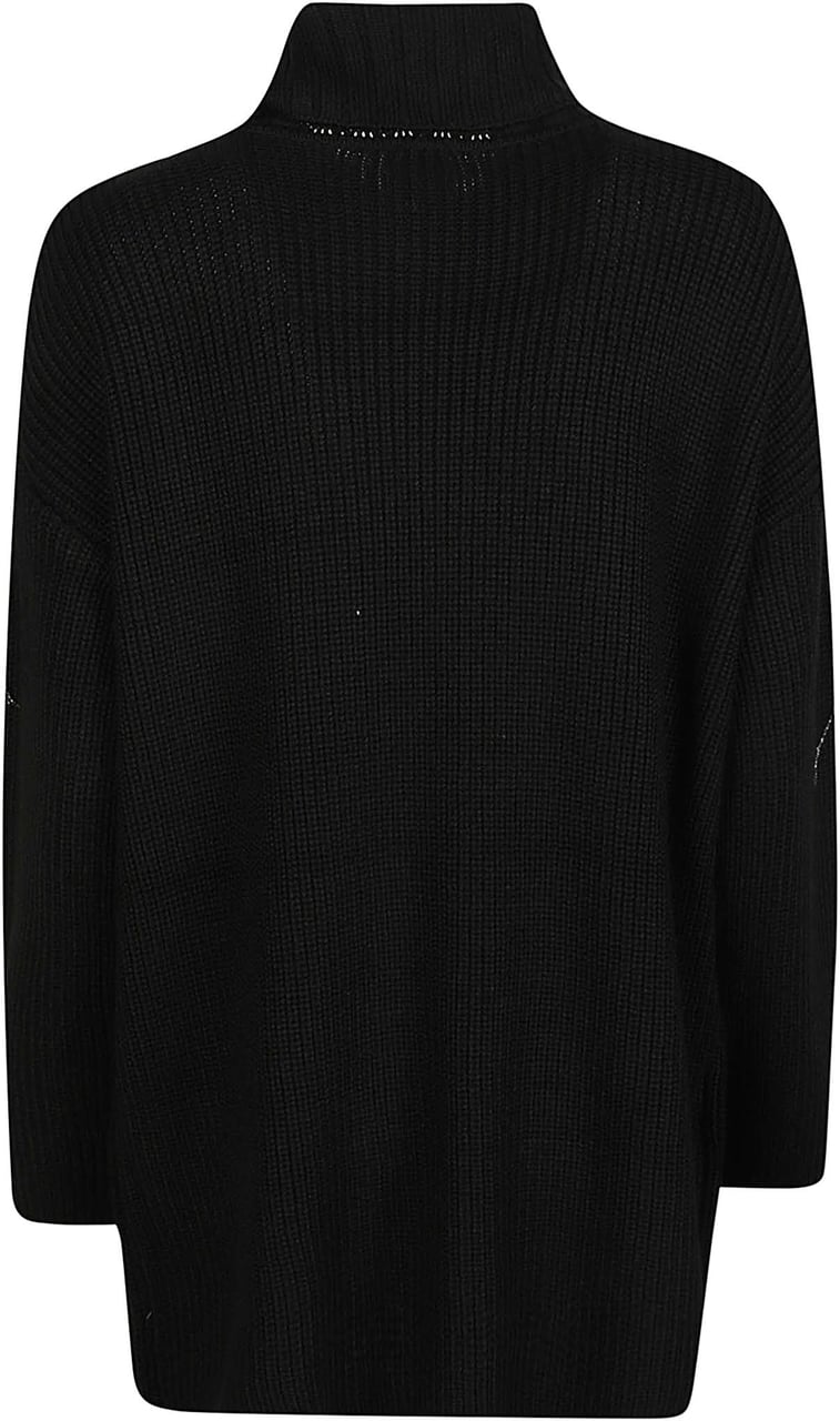Pinko Camaro Turtle Neck Sweater Black Zwart