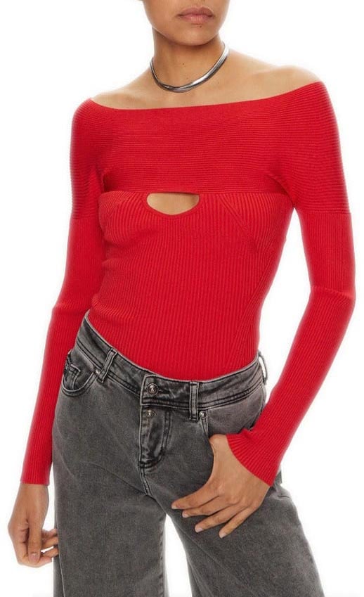 Pinko pinko - Sweaters - 102799-a170-rosso Dierenprint