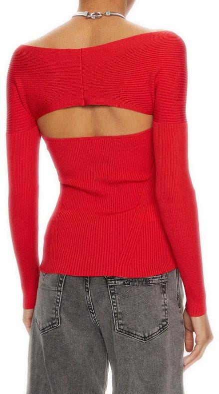 Pinko pinko - Sweaters - 102799-a170-rosso Dierenprint