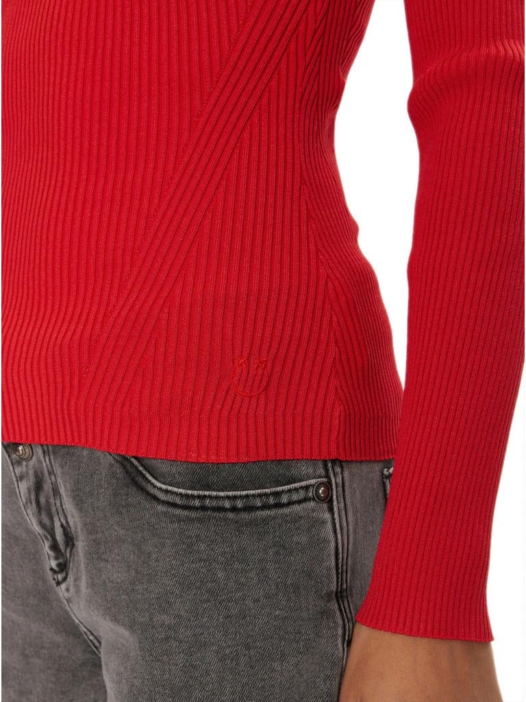 Pinko pinko - Sweaters - 102799-a170-rosso Dierenprint