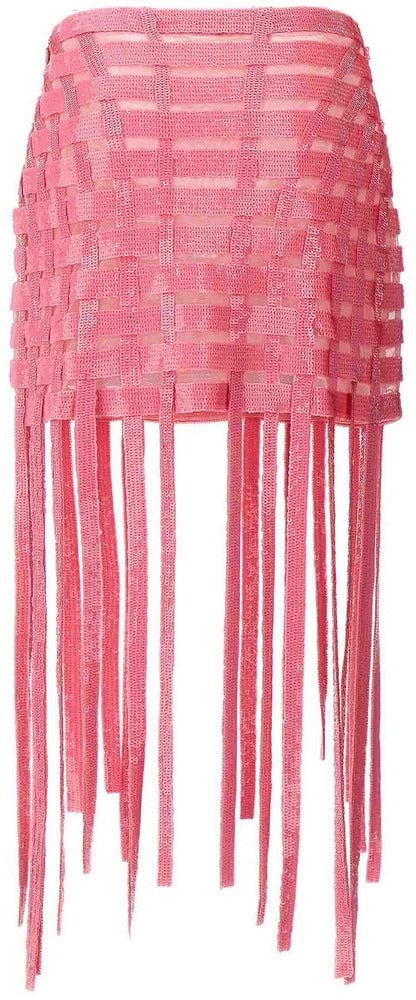 Pinko pinko - Skirts - 103445-a1u8-rosa Dierenprint