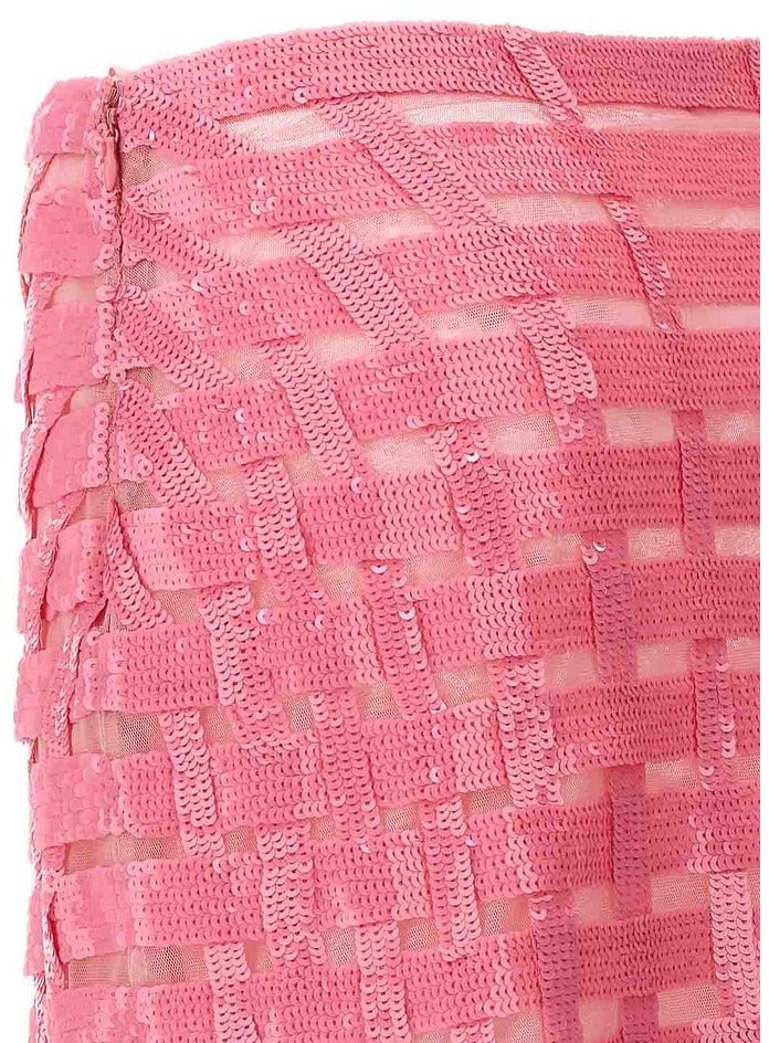 Pinko pinko - Skirts - 103445-a1u8-rosa Dierenprint