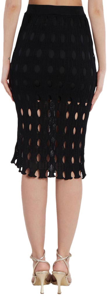 Pinko pinko - Skirts - 103469-a1un-nero Dierenprint